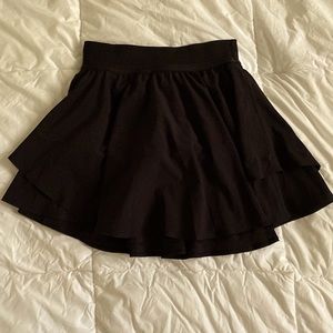 Black lululemon tennis skirt